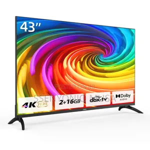 Chiq 43-Inch Smart Google Tv L43m10f - Resolution With Dolby Audio