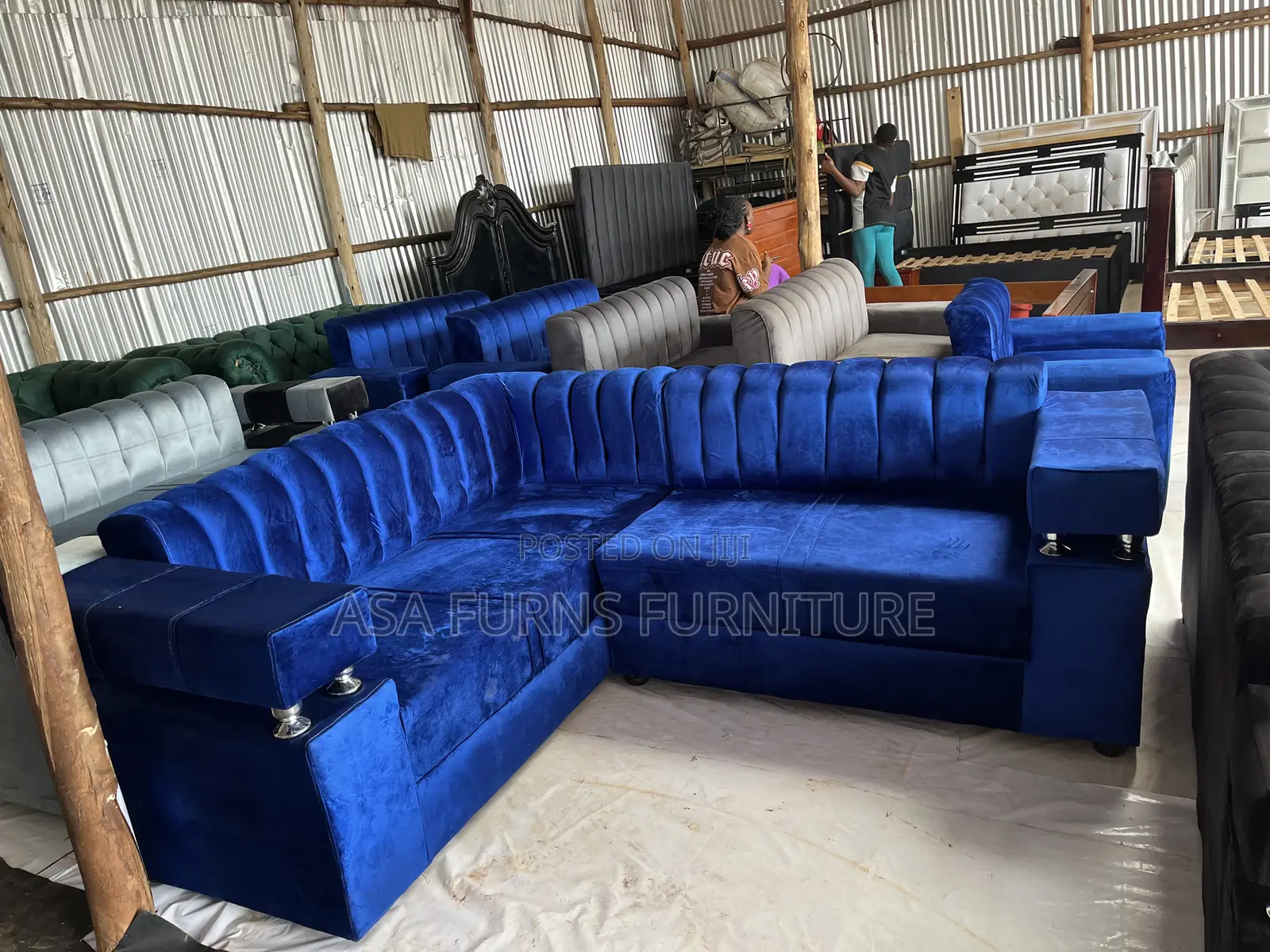 L Sofa Set