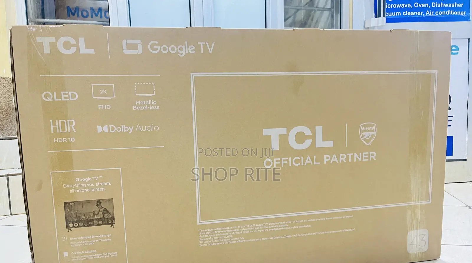 TCL 43 Inches Smart Android Qled Original TVS