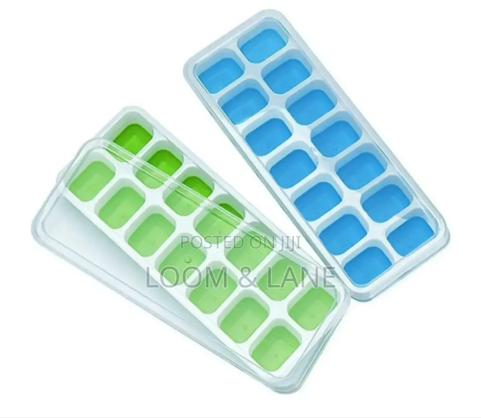 Bpa-Free Silicone Ice Cube Trays Featuring Flexible Bottoms