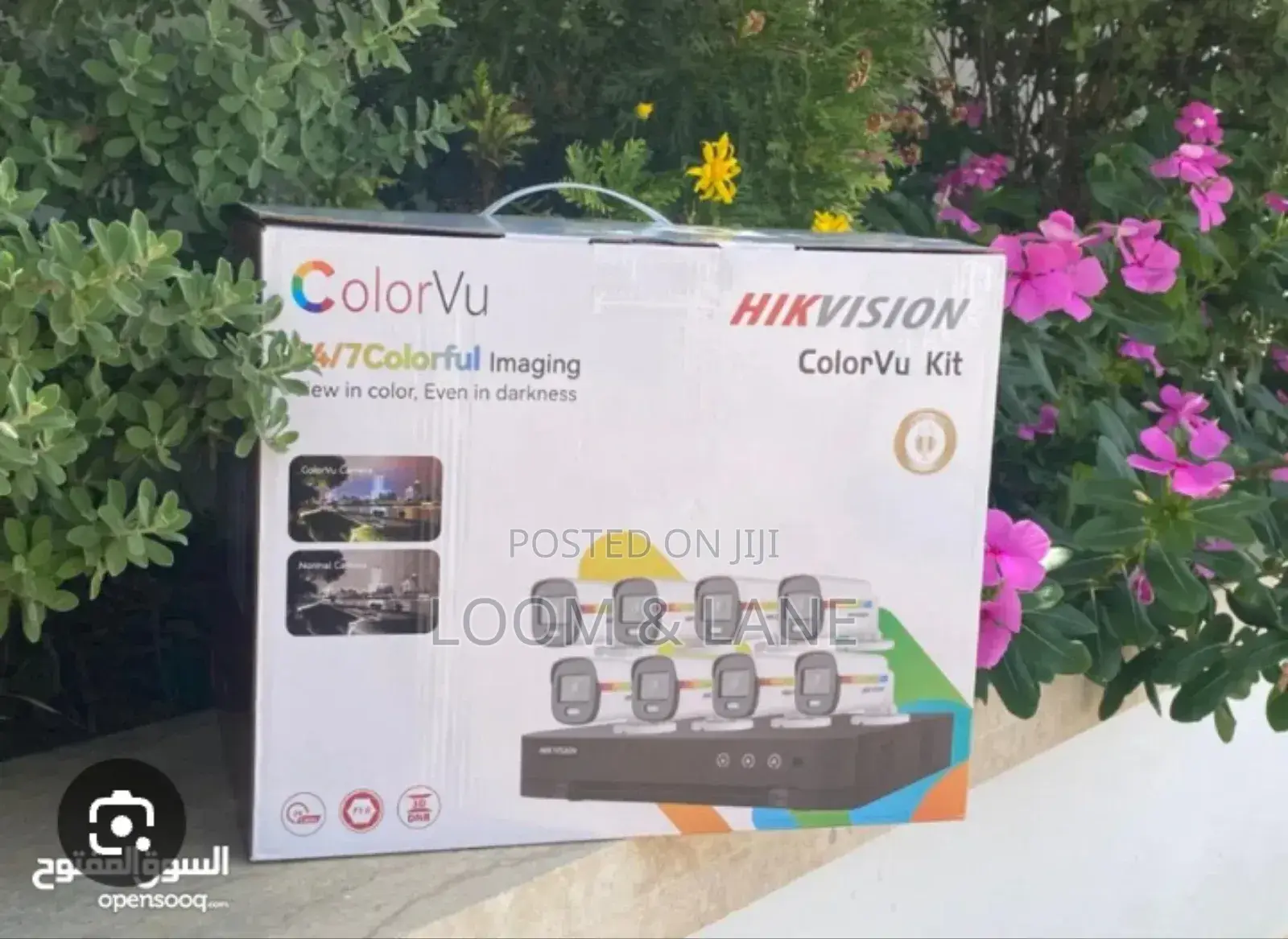 8-Channel Hikvision Colorvu Surveillance Camera