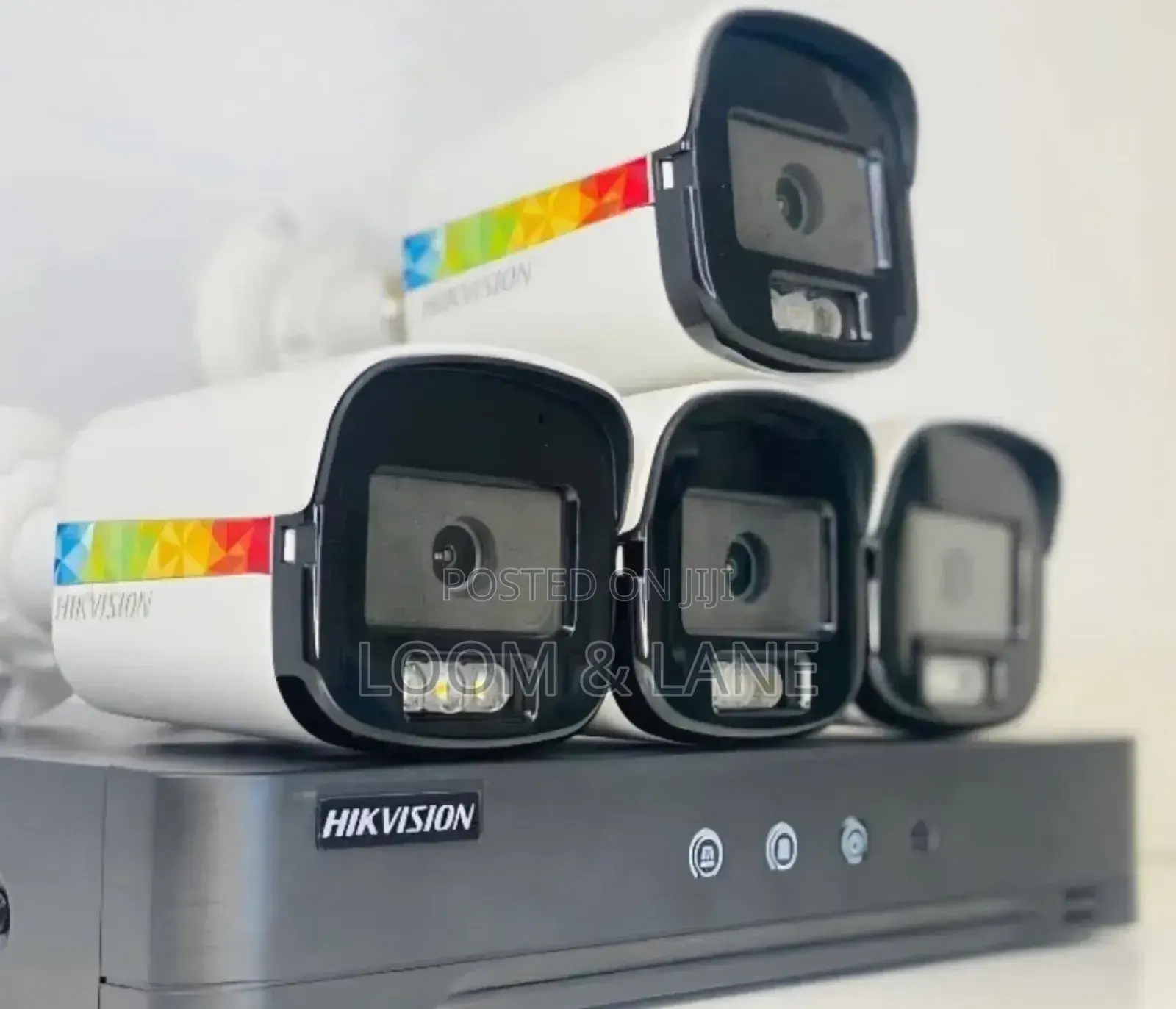4-Channel Hikvision Colorvu Kit
