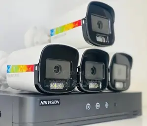 4-Channel Hikvision Colorvu Kit