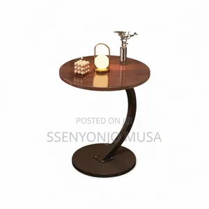 C-Shaped Coffee Table - Yellow