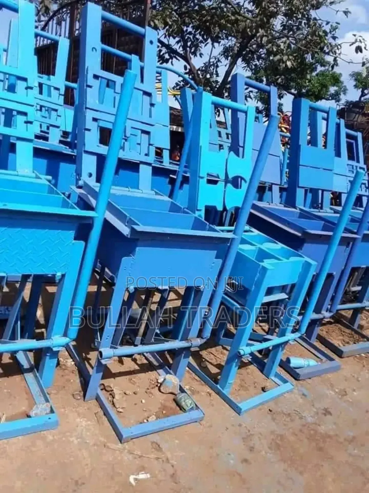 Concrete Block Making Machines Double Manual