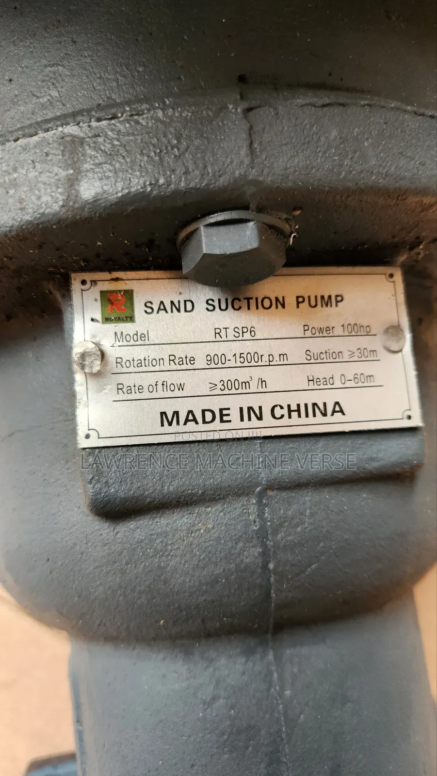 Sand Pump 6 Inch