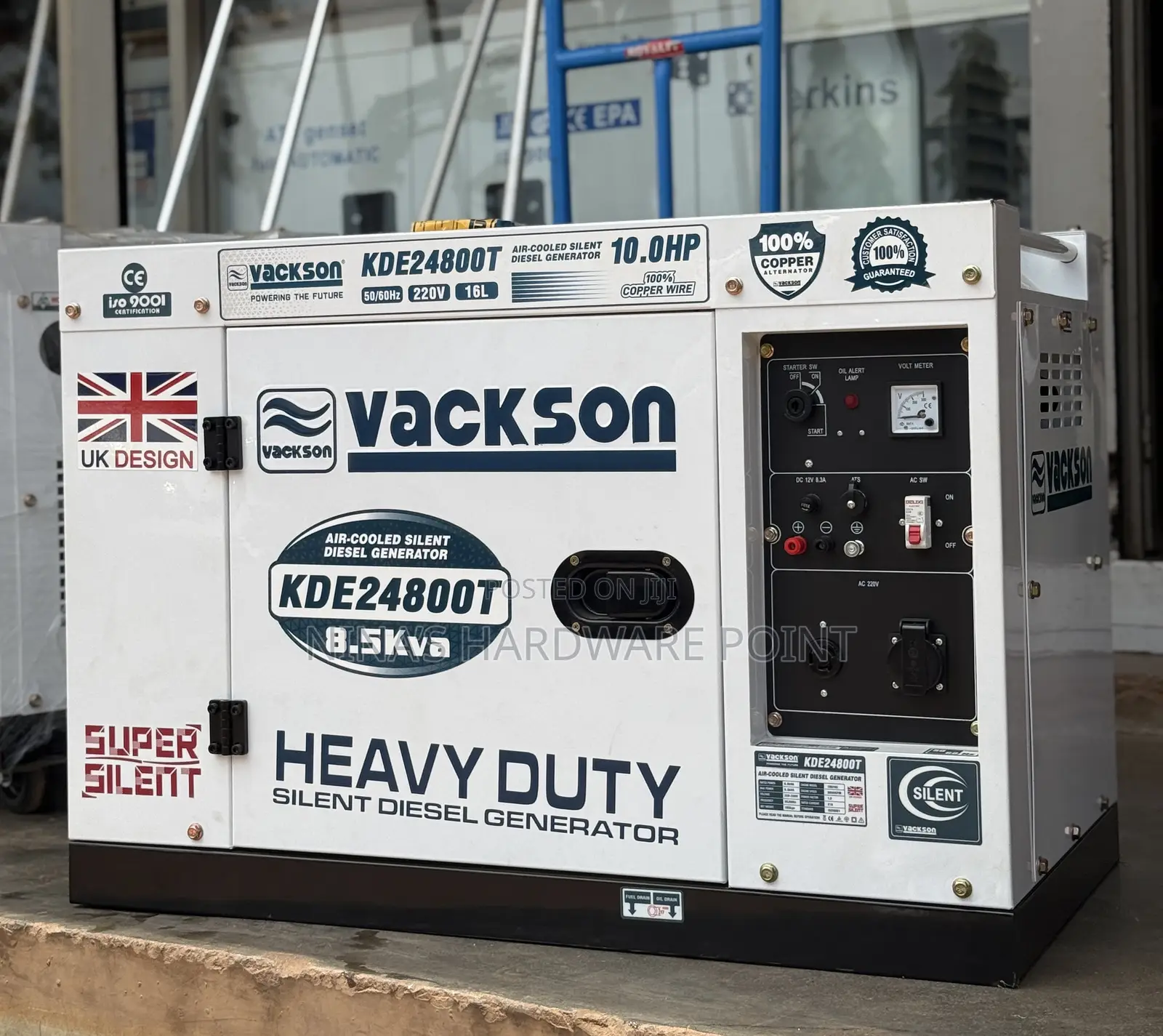 Generator 8.5kva /Diesel Vackson Generator