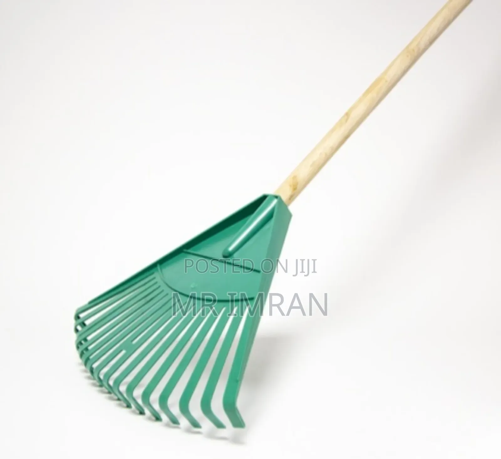 Rake Head, Designed for Clearing Leaves or Debris.