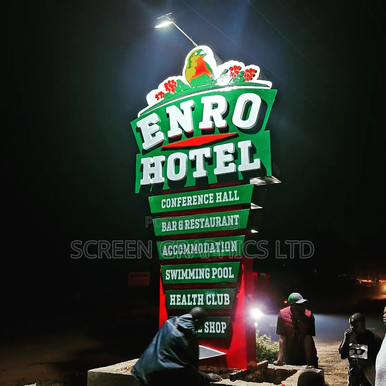 3d Metal Pylon Signs