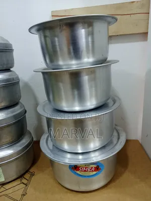 Nile Brand Aluminium Saucepan Set
