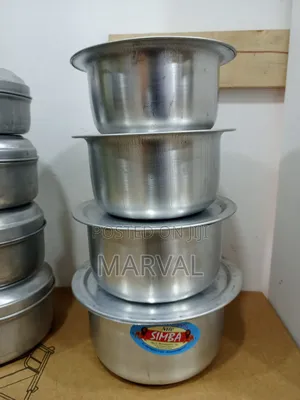 Nile Brand Aluminium Saucepan Set