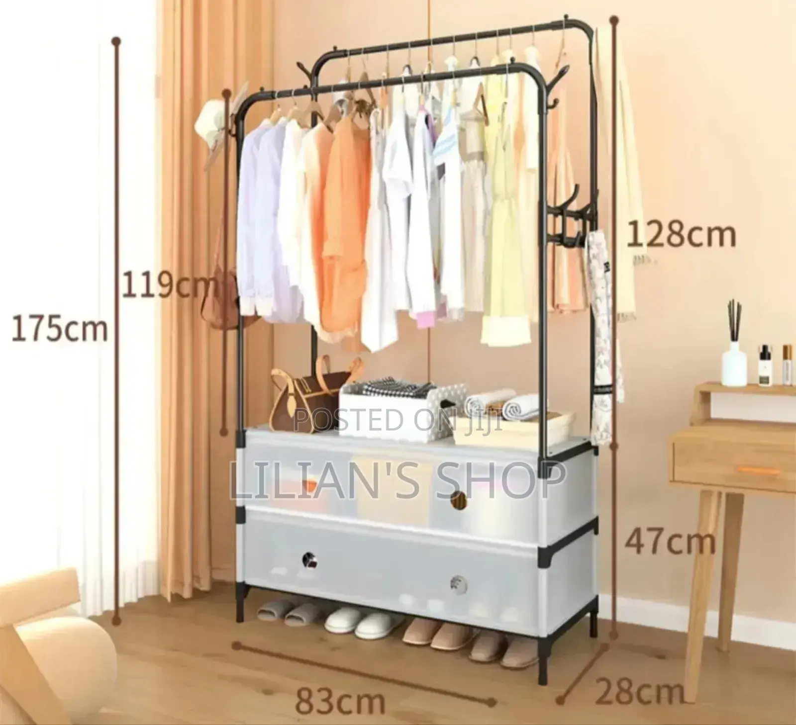 Multifunctional Garment Rack- Multi Colours