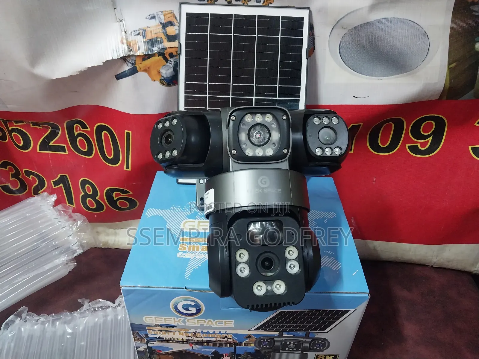 13mp Hd Ultra Solar Camera 3lens