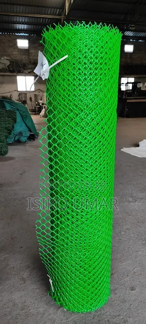 Green Plastic Chicken Mesh