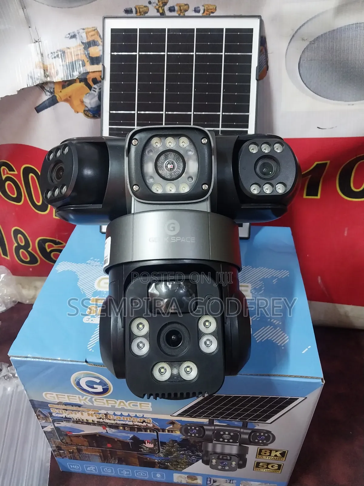 Qaulity Waterproof Solar Security Camera 13mp