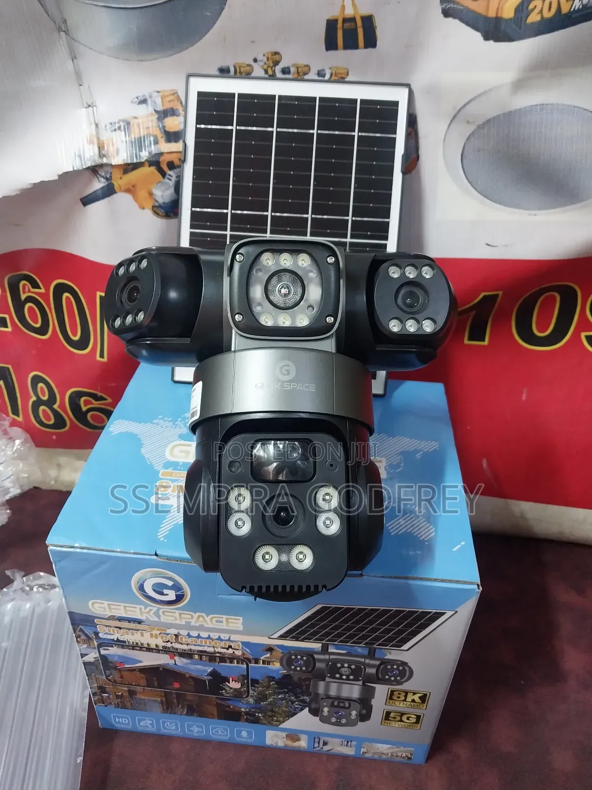 Qaulity Waterproof Solar Security Camera 13mp