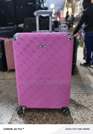 Luxury Rubber Plastic Suitcase. Extra Large Size