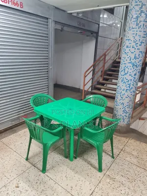 Particle Plastic Table and Chairs Plastic Table Chairs for Dining/Bar