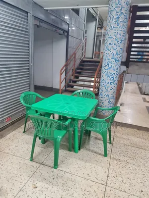 Particle Plastic Table and Chairs Plastic Table Chairs for Dining/Bar