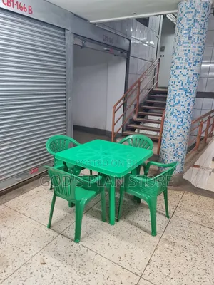 Particle Plastic Table and Chairs Plastic Table Chairs for Dining/Bar