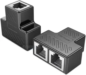 Rj45 Coupler Ethernet Splitter Extender 1x2