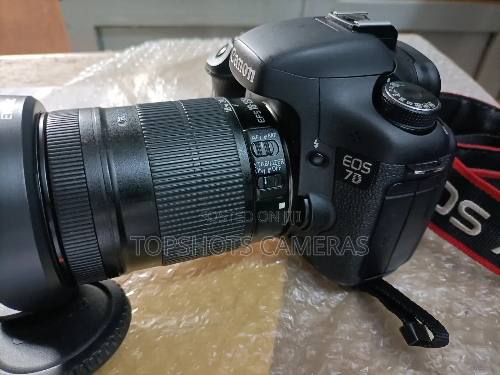 Canon Eos 7d With Big Lens