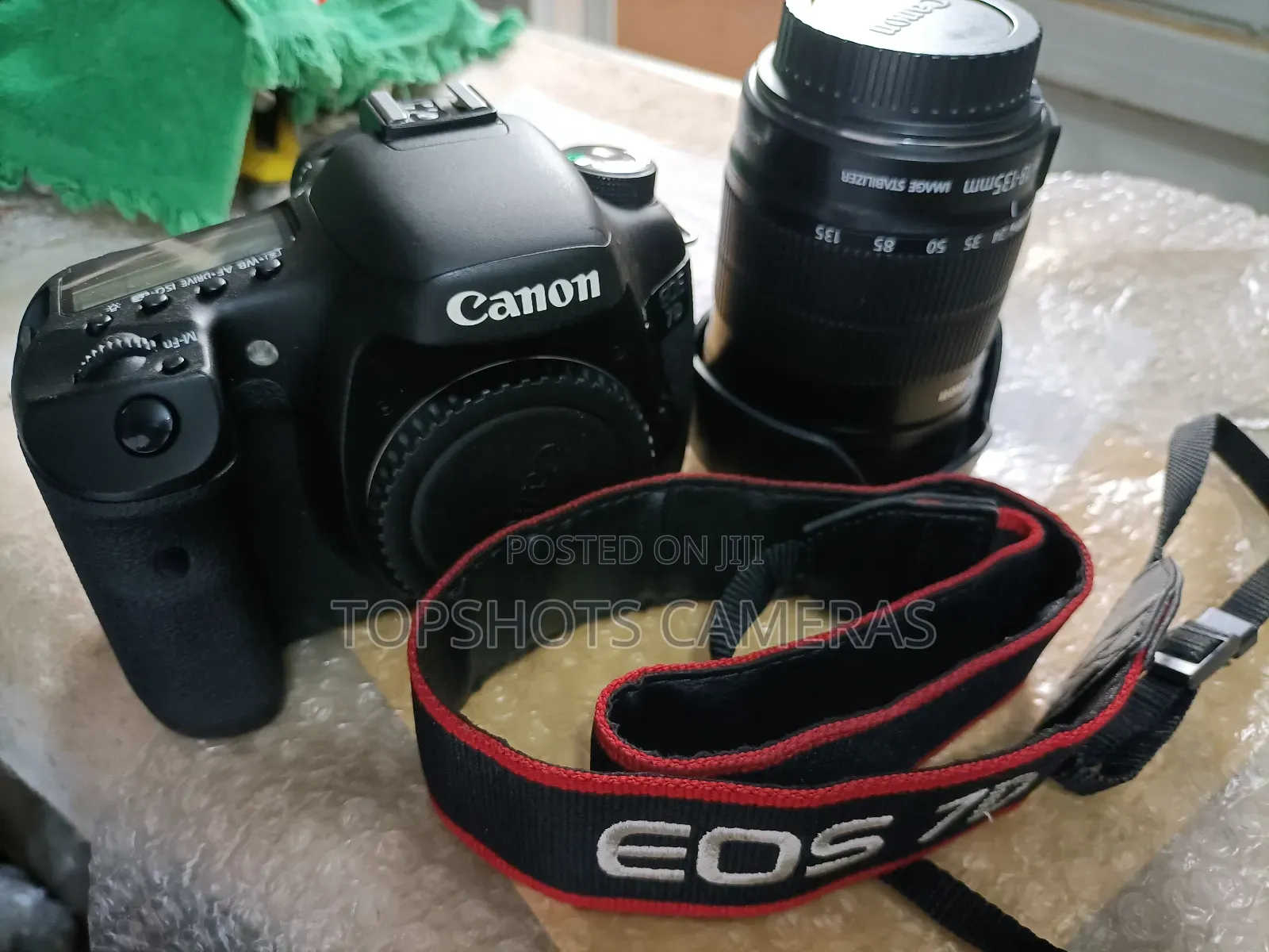Canon Eos 7d With Big Lens
