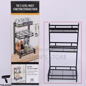 3 Layer Kitchen And Bathroom Rack