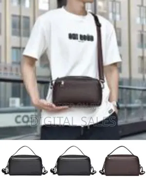 Men's Clutch Bag, Handbag, Business Trip, Casual, Leather