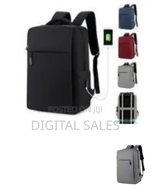 Business Backpack Laptop Rucksack With Usb Charging Port