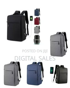 Business Backpack Laptop Rucksack With Usb Charging Port