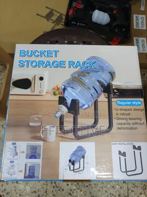 Bucket Storage Rack.