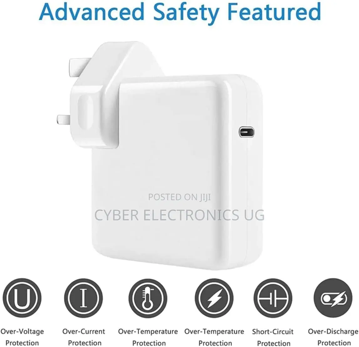 96w Usb-c Fast Charger Replacement Type C Power Adapter For Macbook