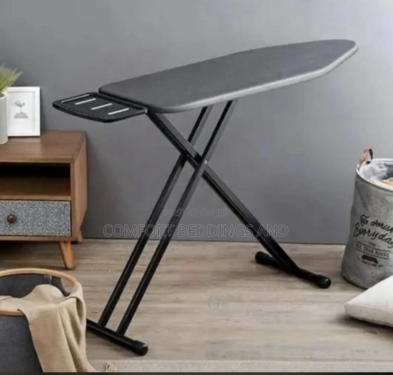 Metallic Ironing Board Gray
