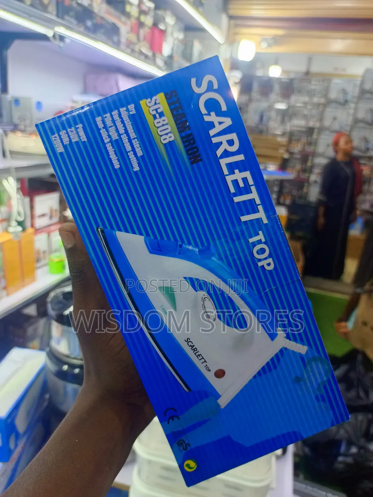 Scarlett Top Steam Iron.