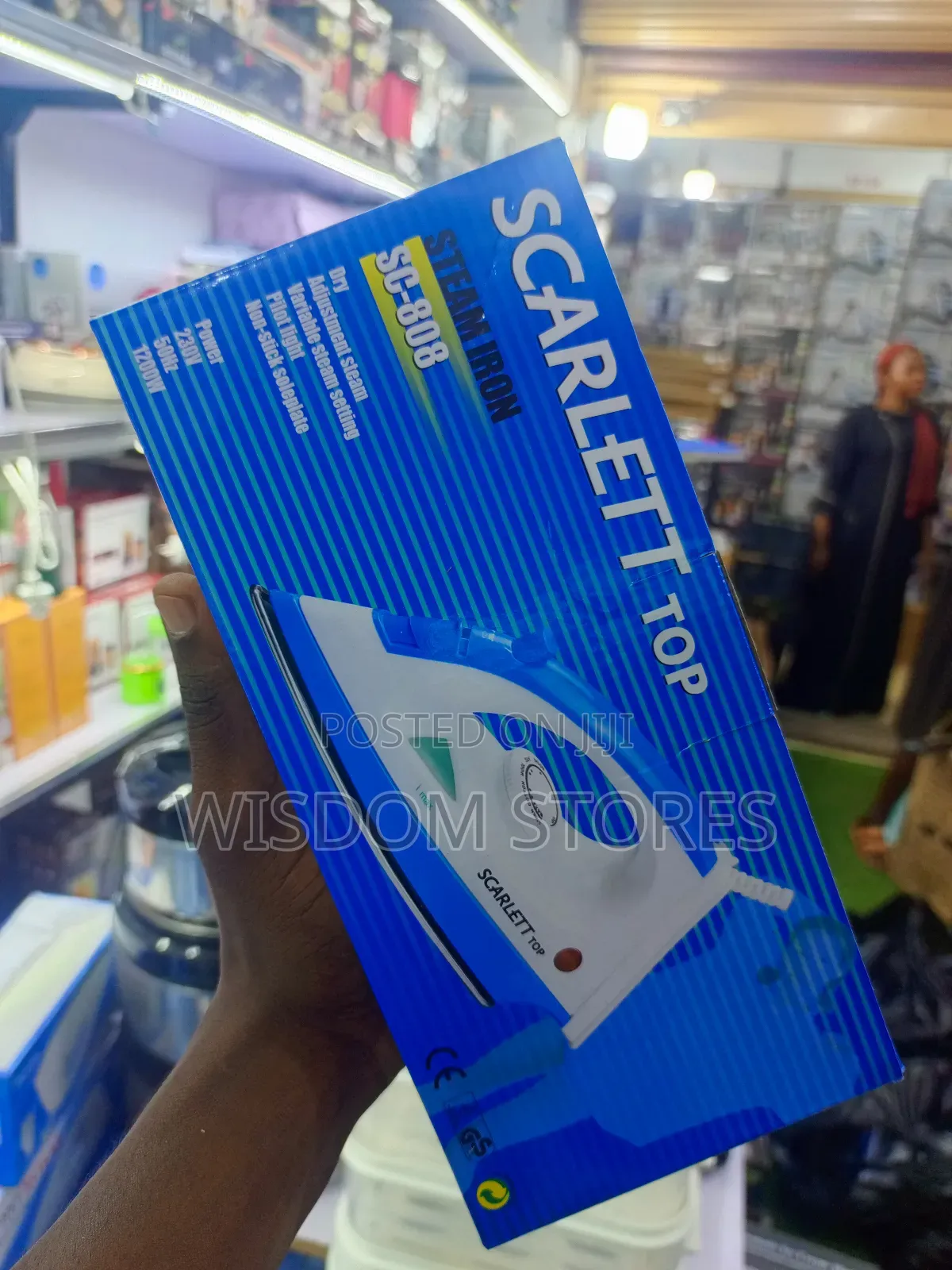 Scarlett Top Steam Iron.