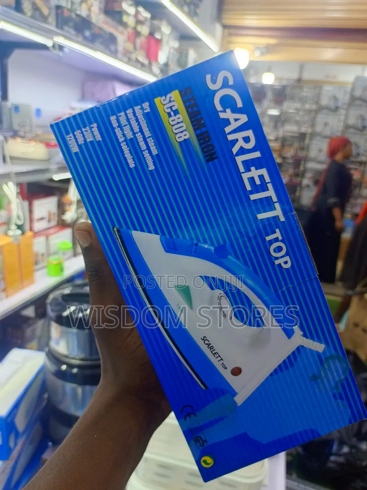 Scarlett Top Steam Iron.