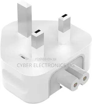 3 Prong Mac Ac Power Adapter Uk Standard Plug Uk Travel Charger