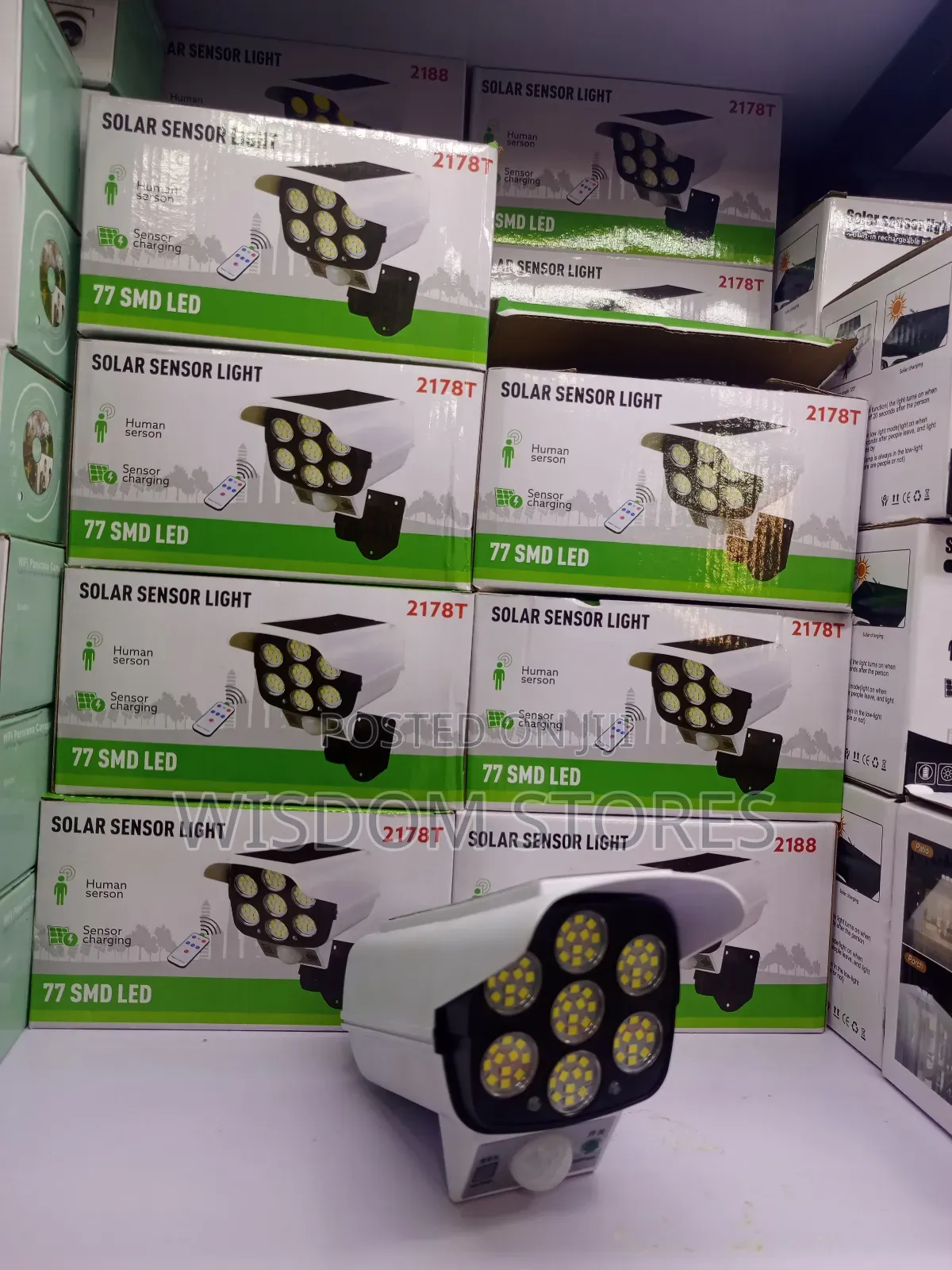 Solar Sensor Light (Model 2178t)
