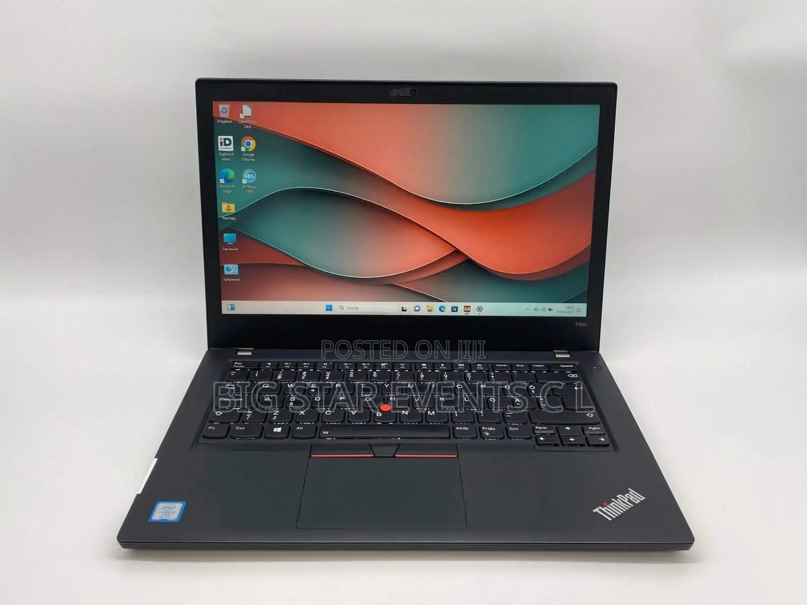 Laptop Lenovo Thinkpad T490s 8GB Intel Core i5 SSD 256GB