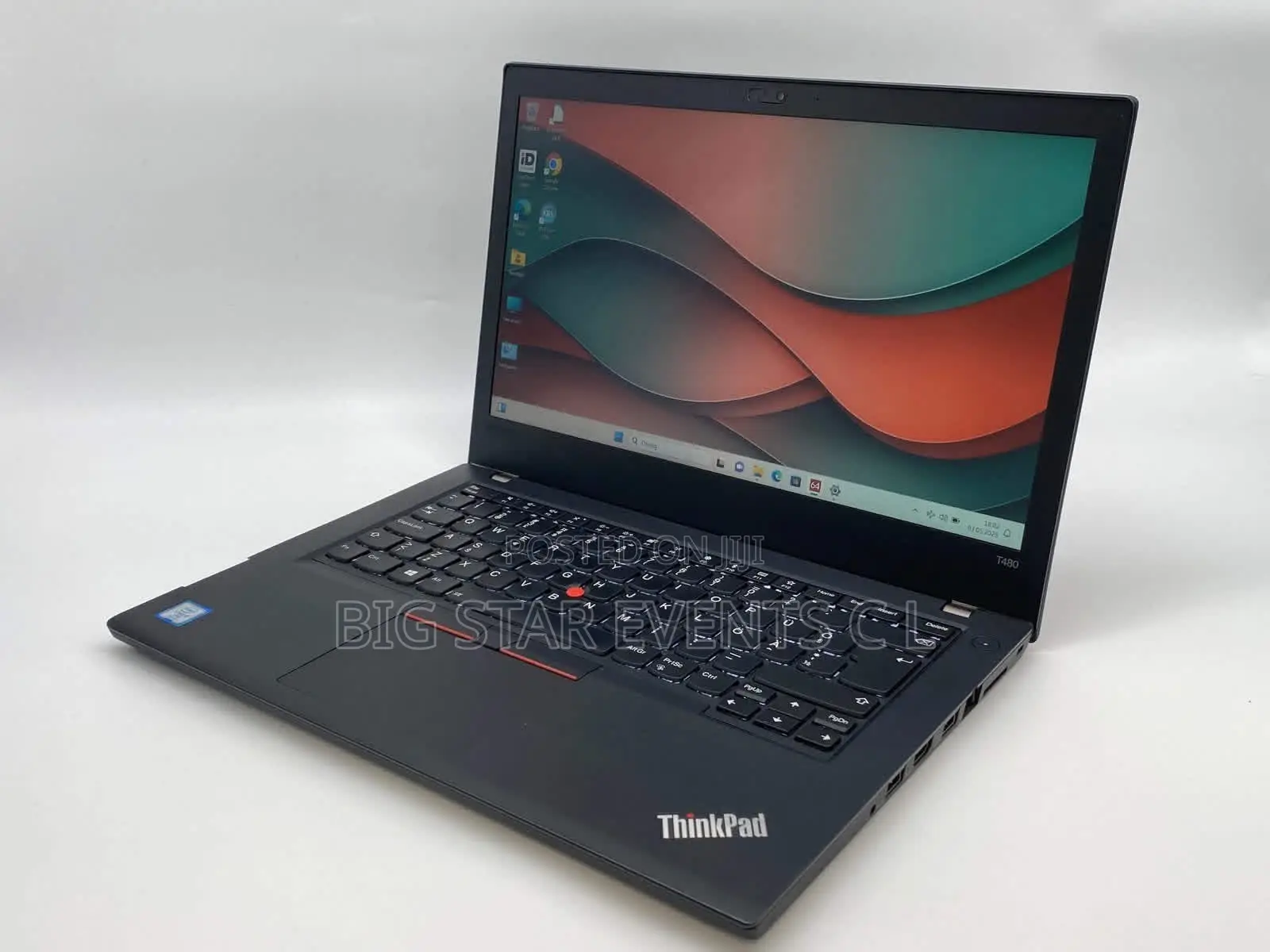 Laptop Lenovo Thinkpad T490s 8GB Intel Core i5 SSD 256GB