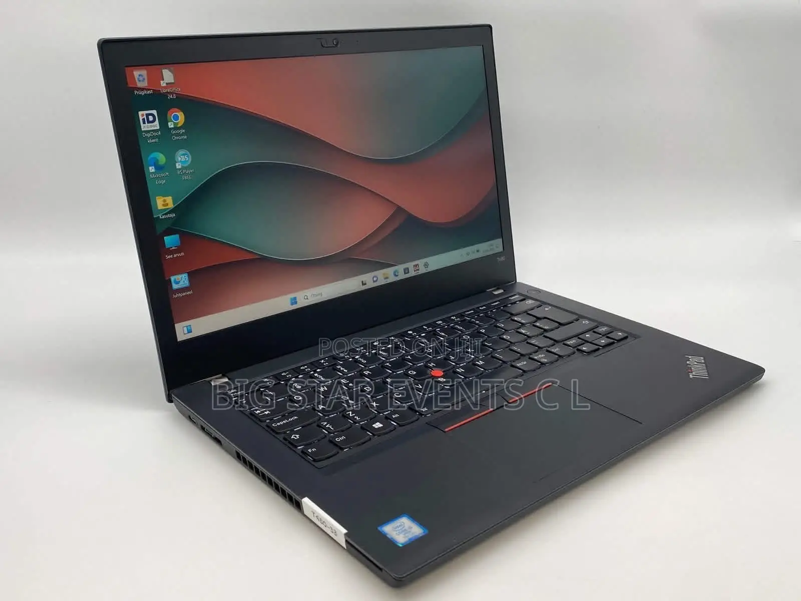 Laptop Lenovo Thinkpad T490s 8GB Intel Core i5 SSD 256GB