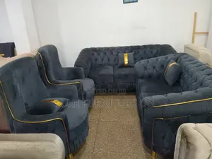 Gray Modern 7seater Sofa Set