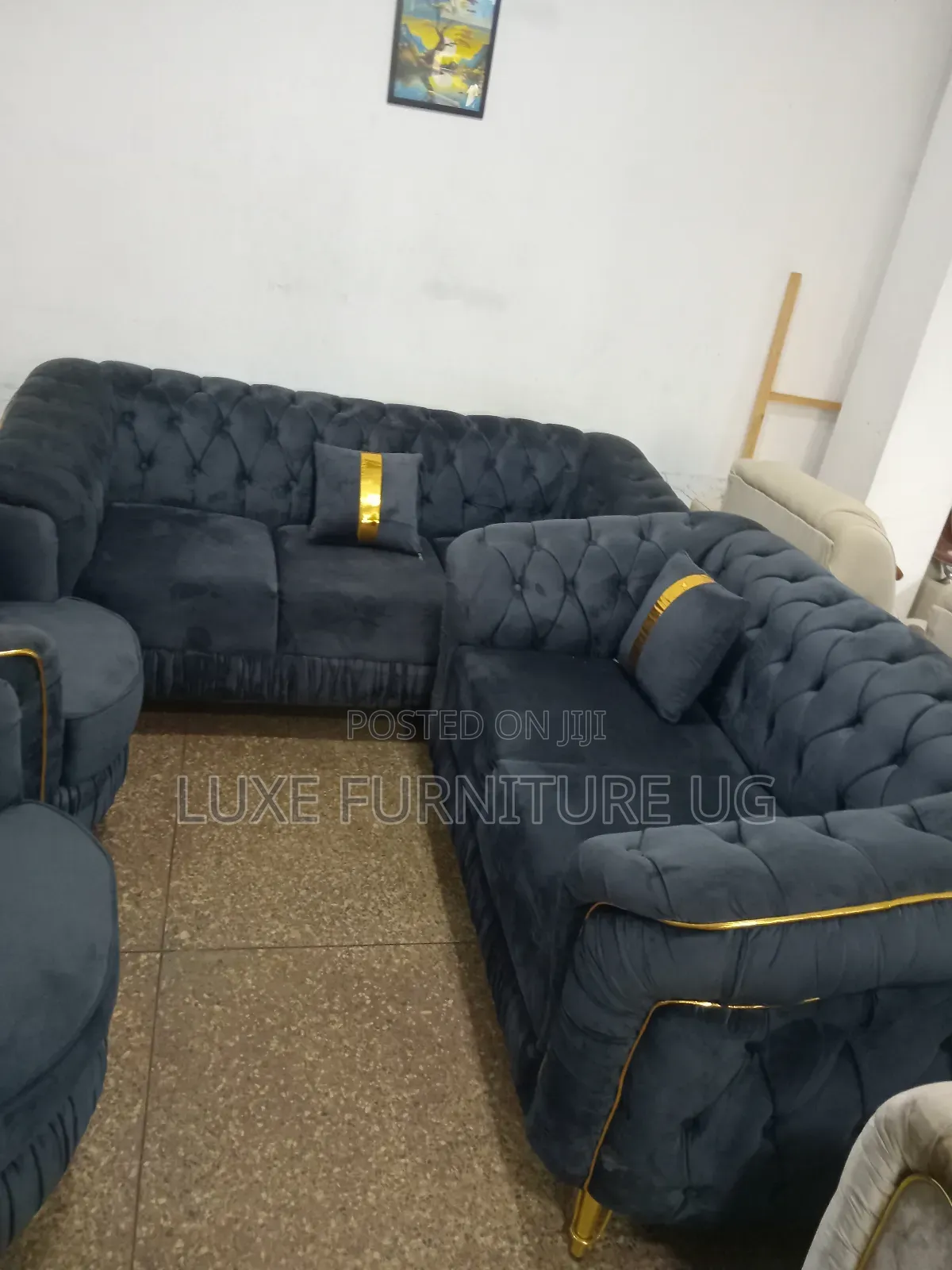 Gray Modern 7seater Sofa Set