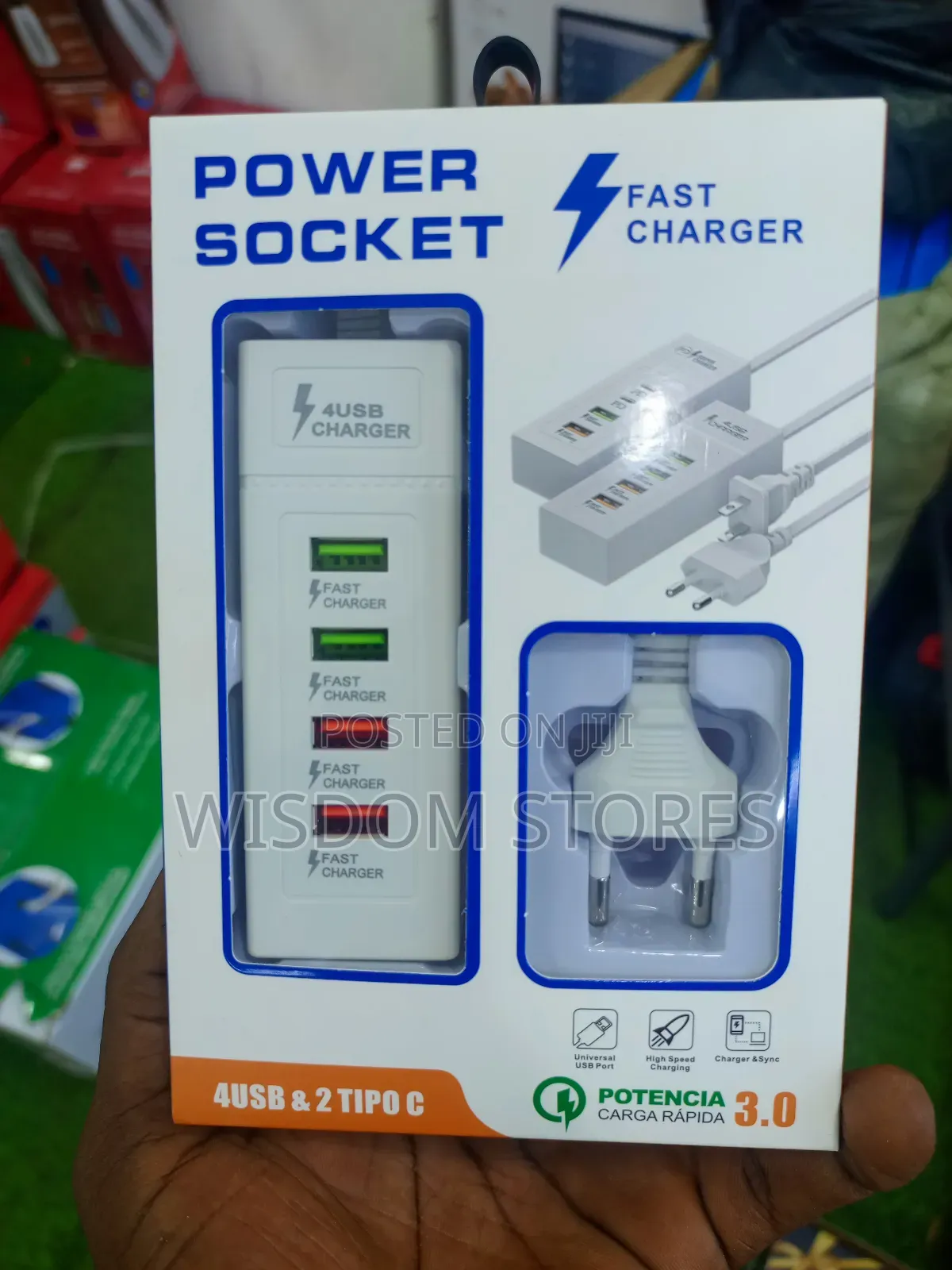 Power Socket Fast Charger.