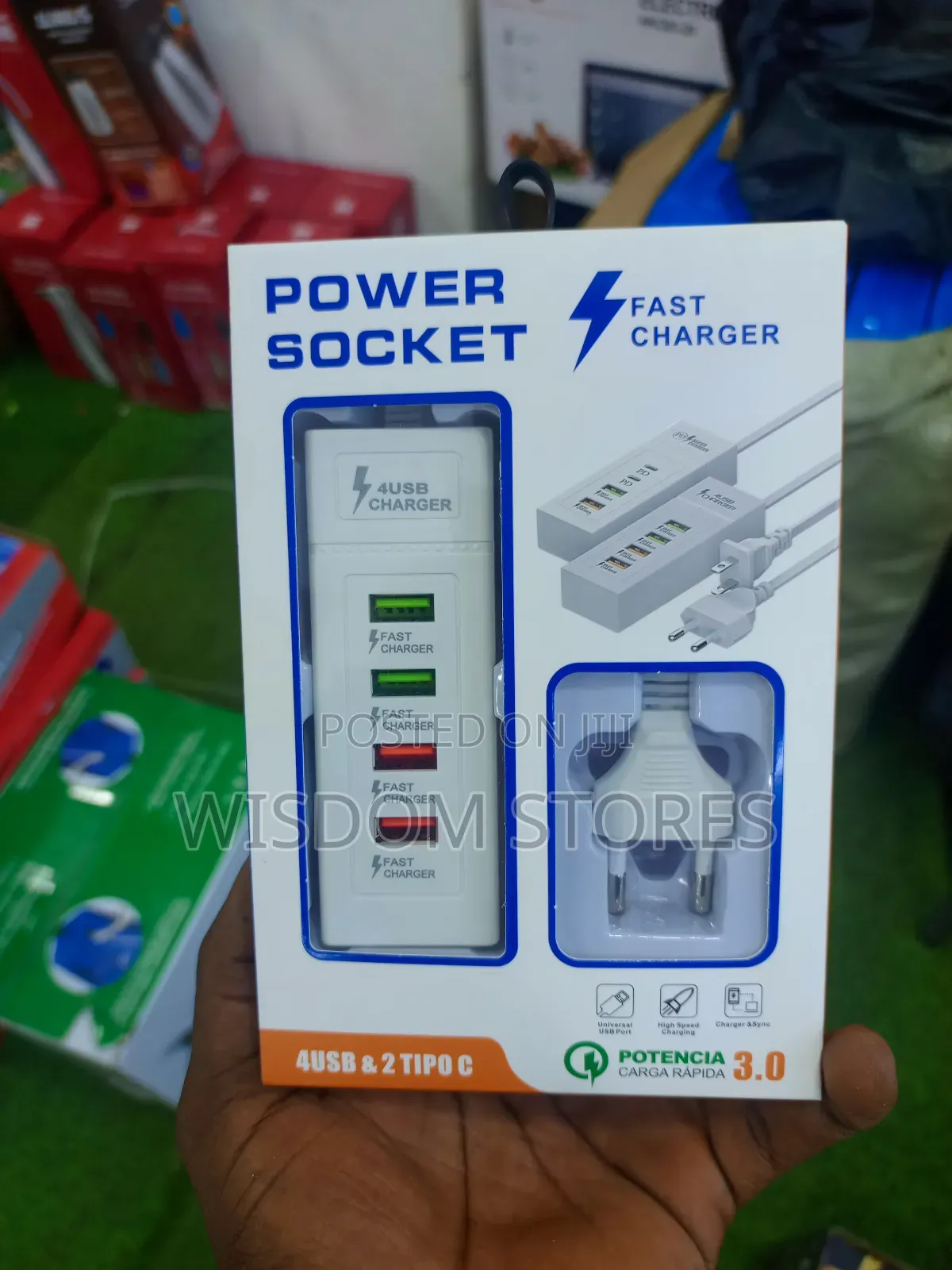 Power Socket Fast Charger.