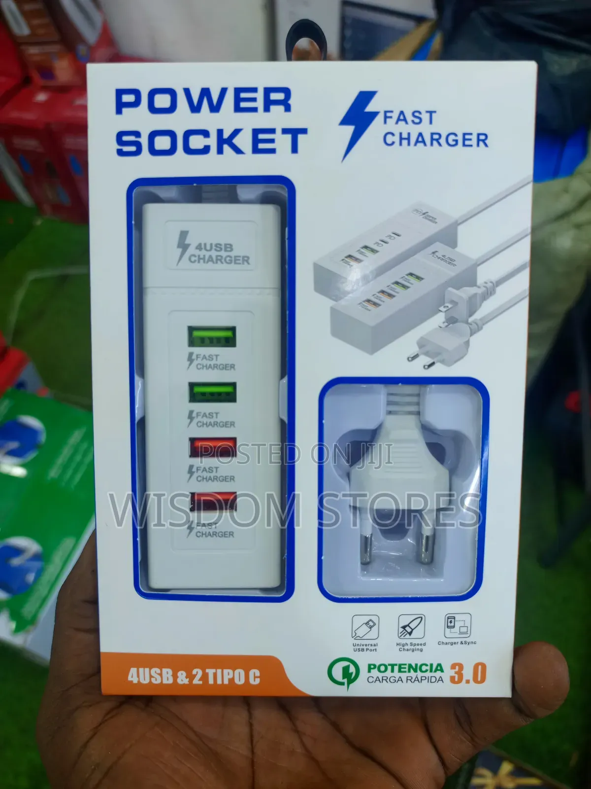Power Socket Fast Charger.