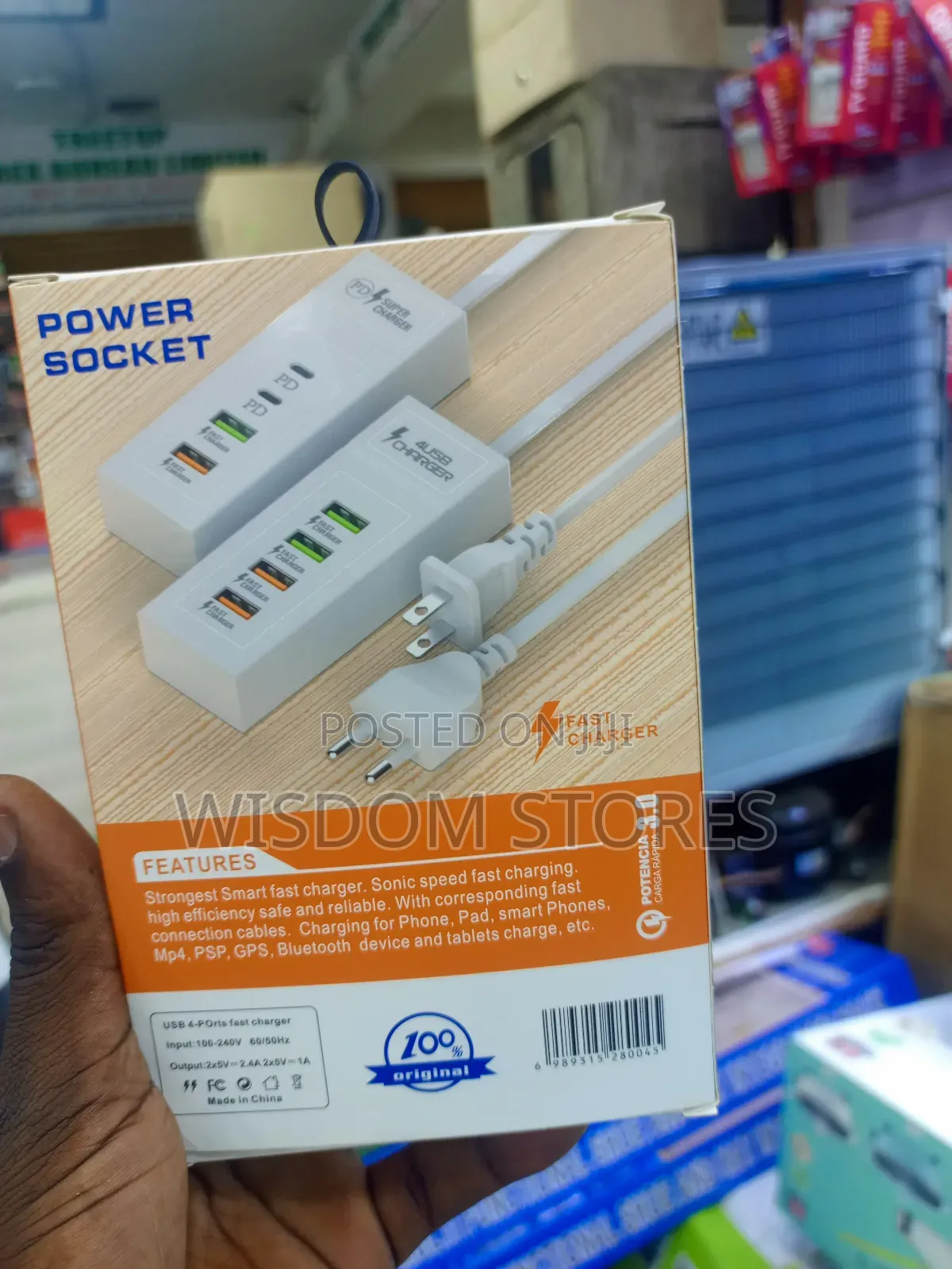 Power Socket Fast Charger.