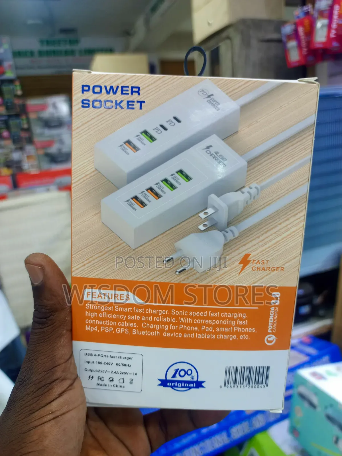 Power Socket Fast Charger.