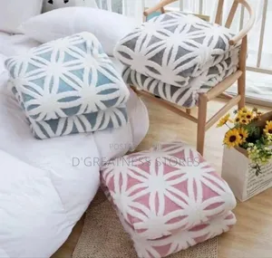 Fleece Blankets With White